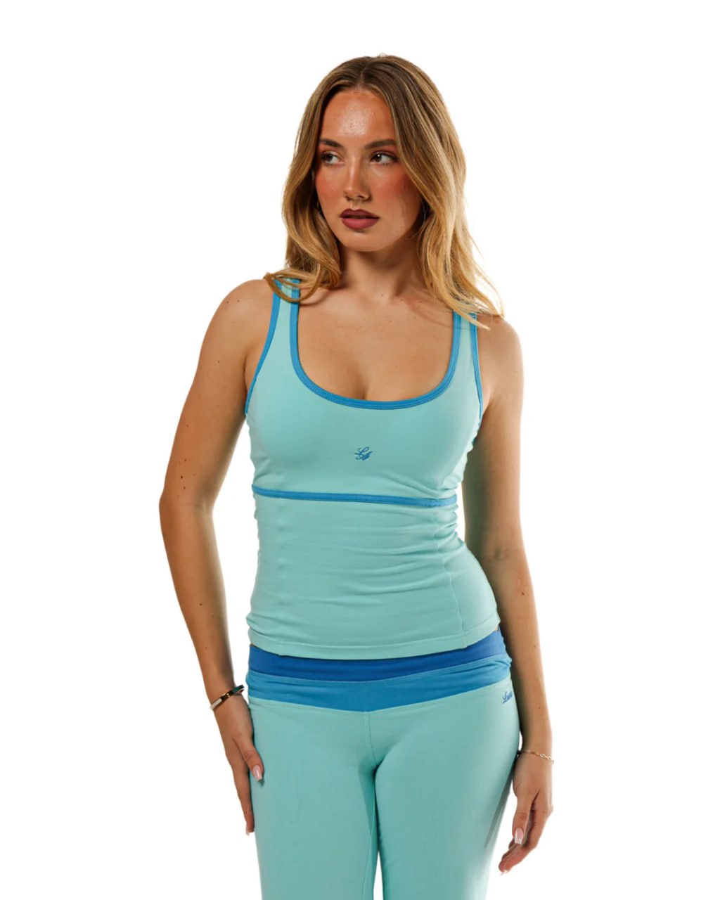 Turquoise Active Top