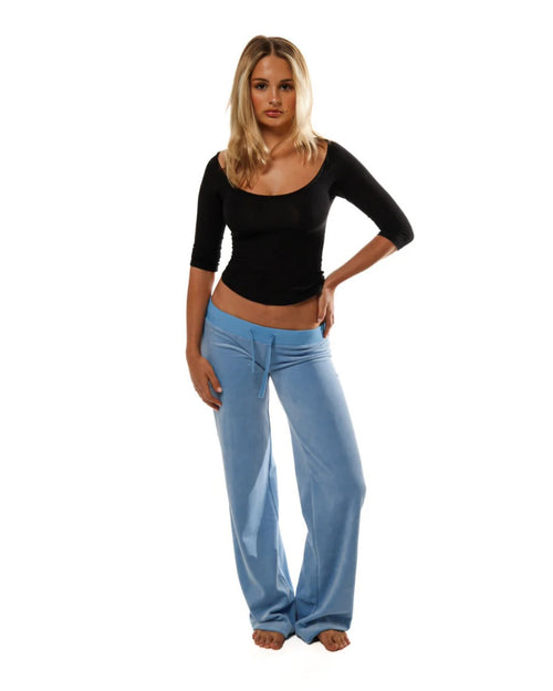 Ocean Blue Flow Pants